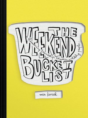 cover image of The Weekend Bucket List